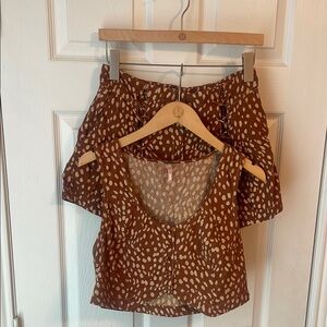 Free People brown set